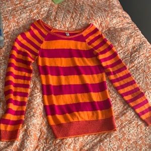 Large Aeropostale striped sweater